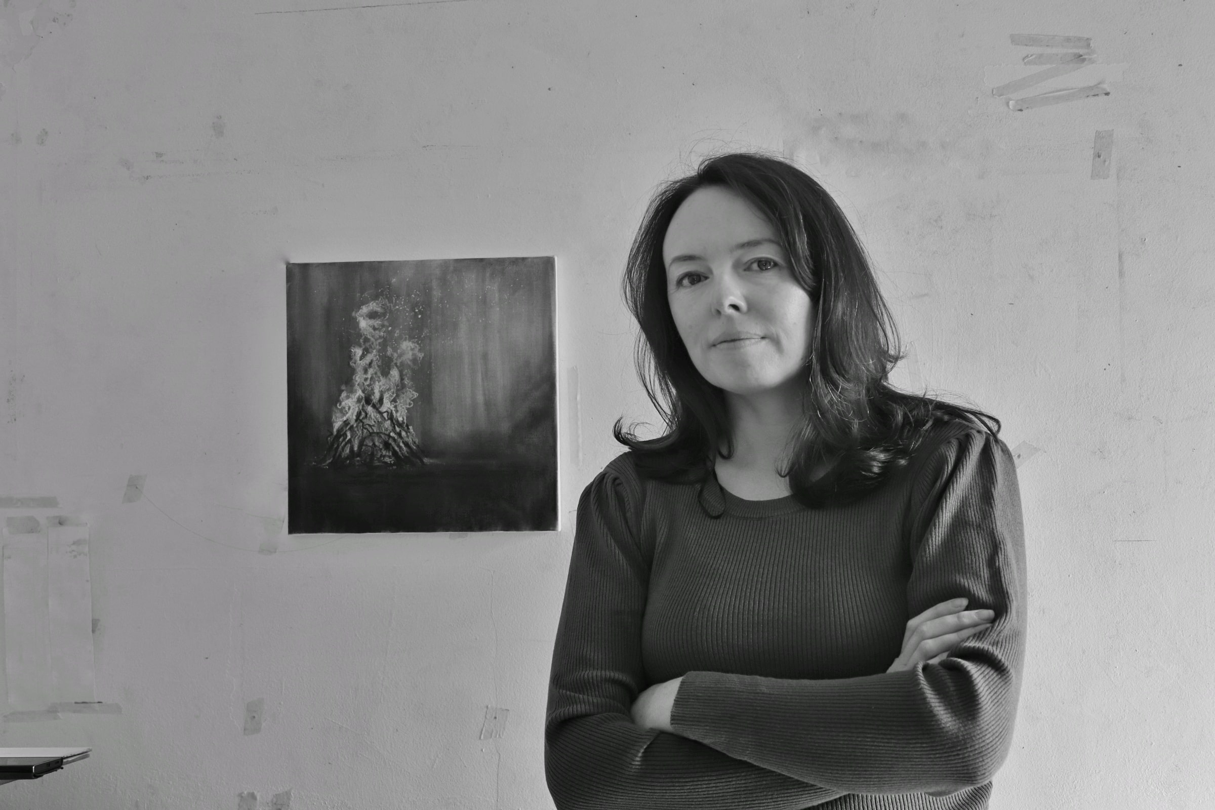 Marilin North in her work space